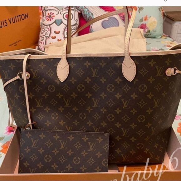 Authentic LOUIS VUITTON NEVERFULL MM - Picture 15 of 16